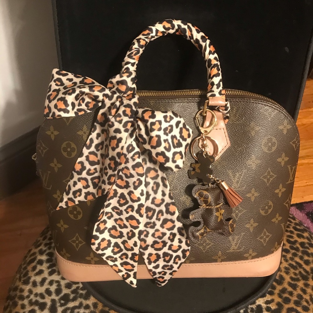 Leopard purse scarf Twillys